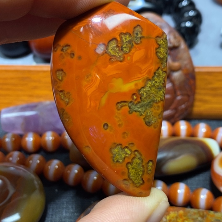 玛瑙/玉髓未镶嵌颈饰