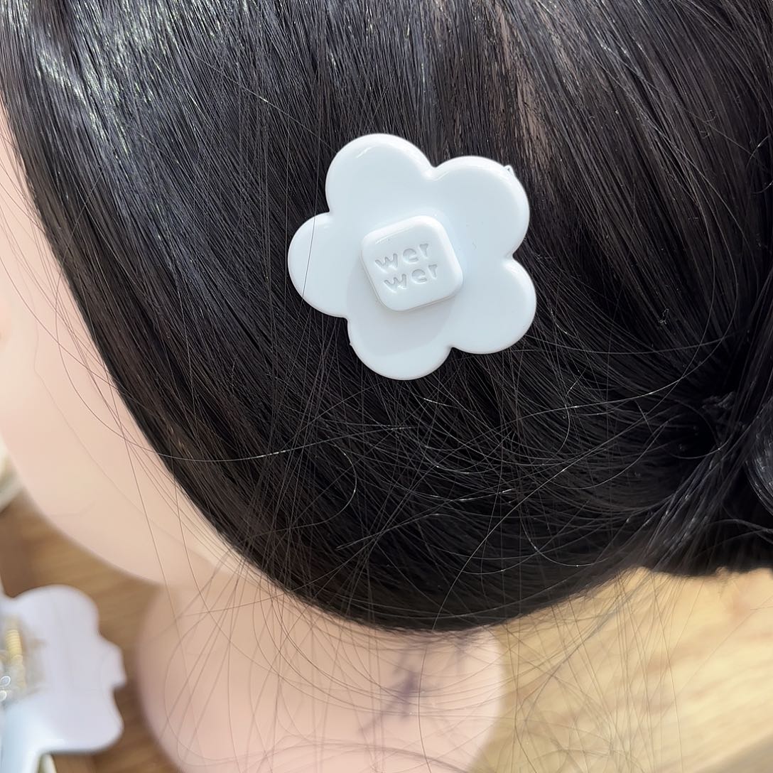 皮质铁合金小号蓝色花朵