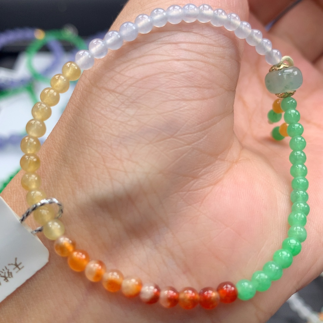 未镶嵌手链翡翠卡