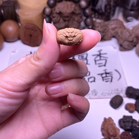 檀香木吊坠檀香盘龙珠
