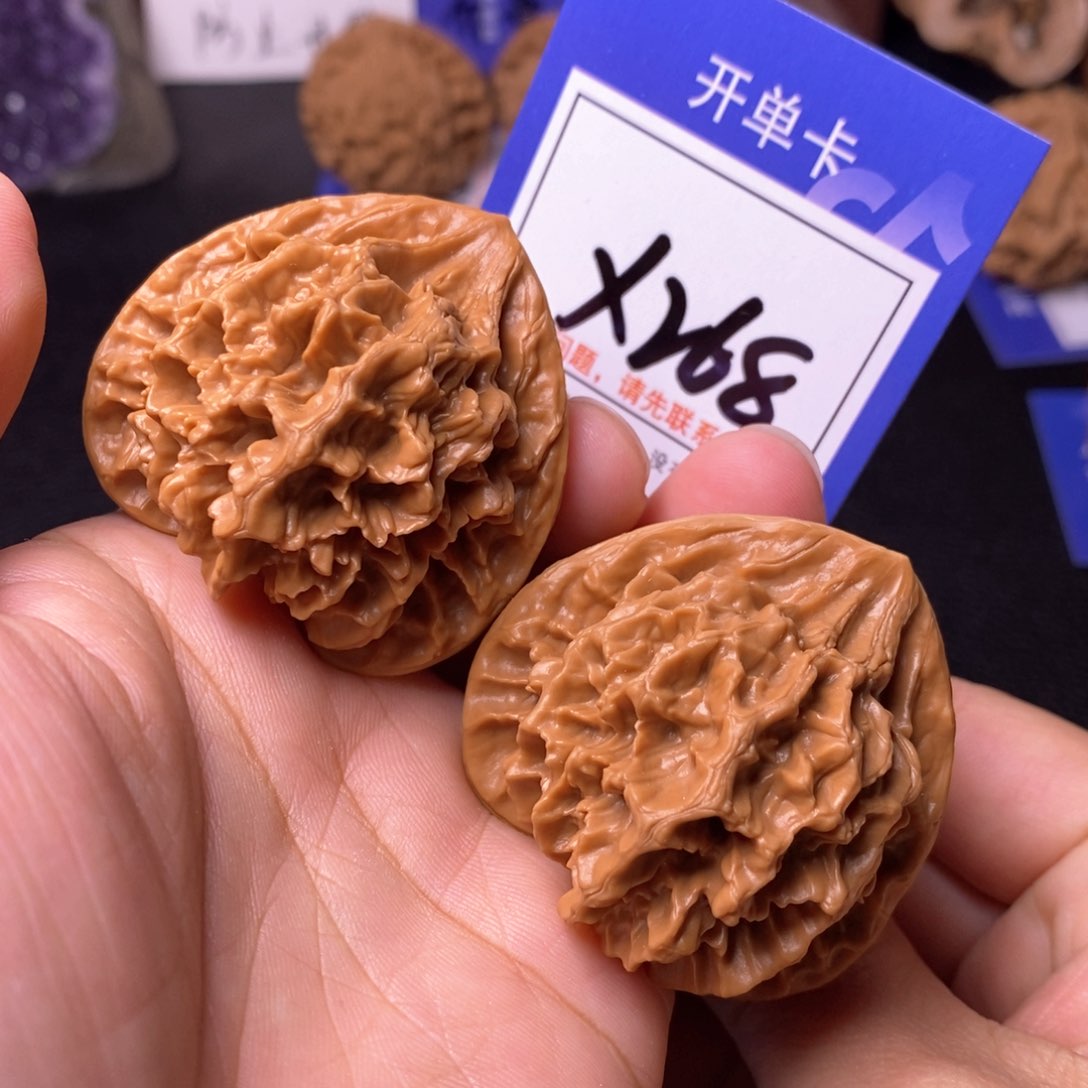 文玩核桃把件47帝王x268