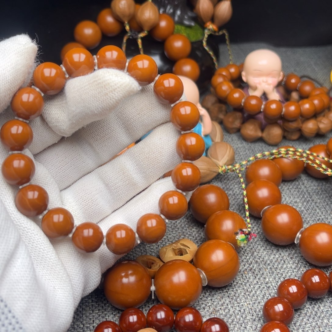 橄榄核手串/手链水*血1.2超小孔精品