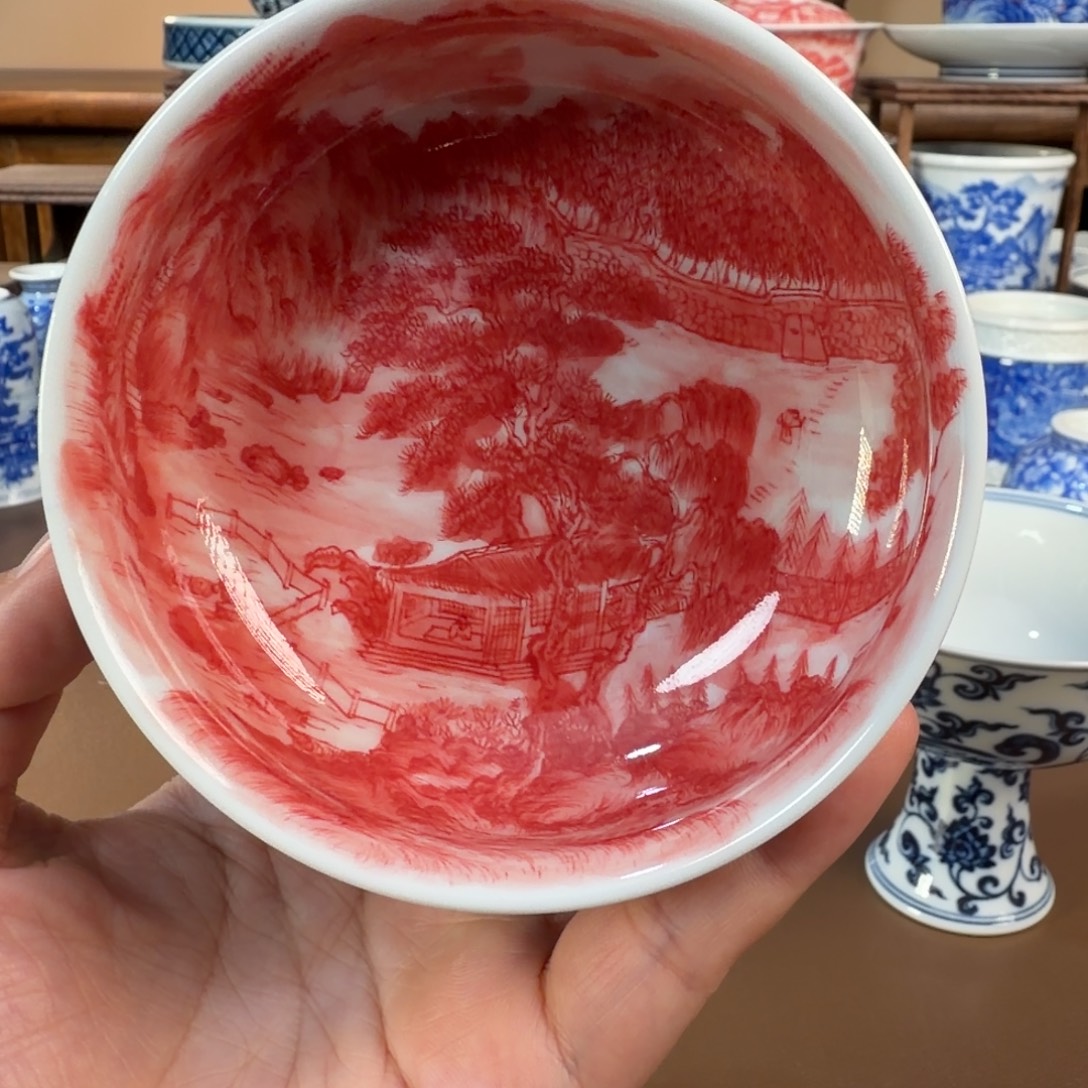 景德镇陶瓷手工手绘