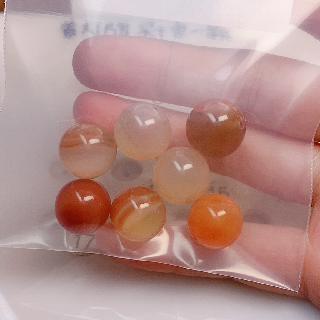 未镶嵌手链玛瑙/玉髓椰*