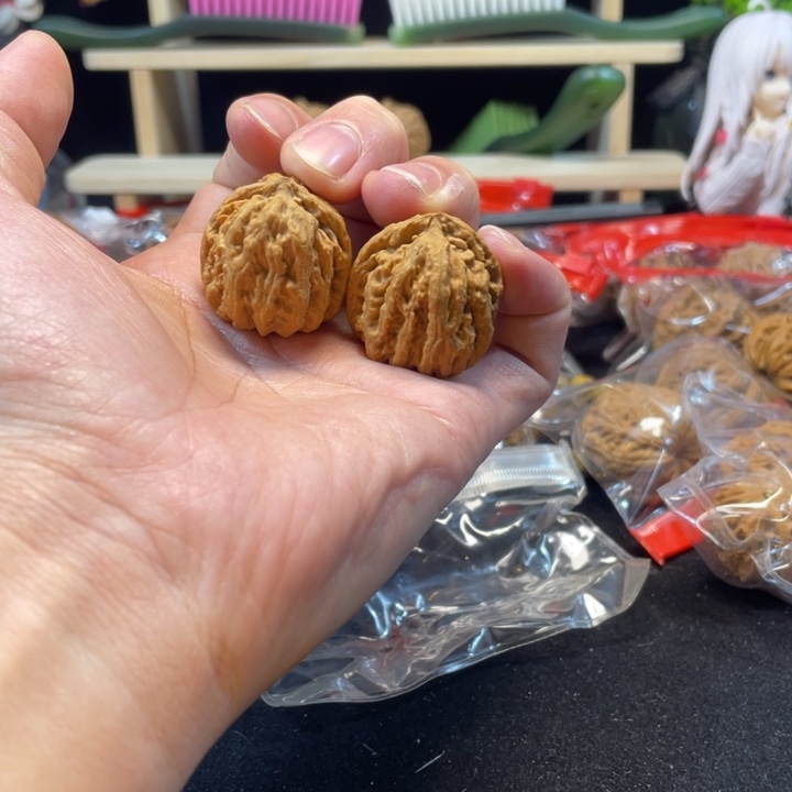 文玩核桃把件小粗筋