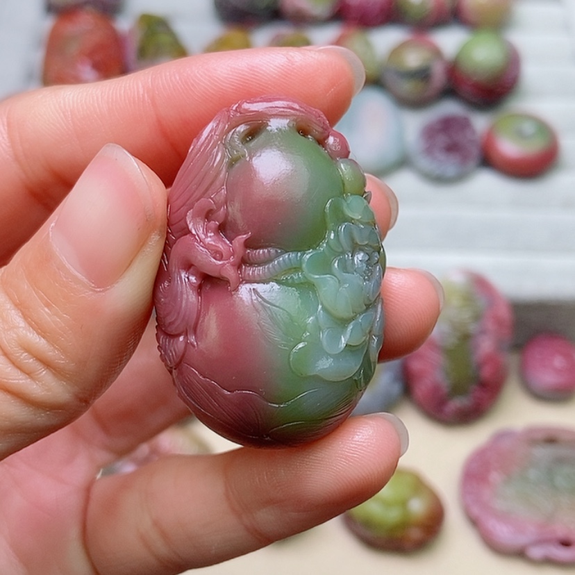 【闪购商品】未镶嵌玛瑙/玉髓珠宝半成品w****r盐源玛瑙定制