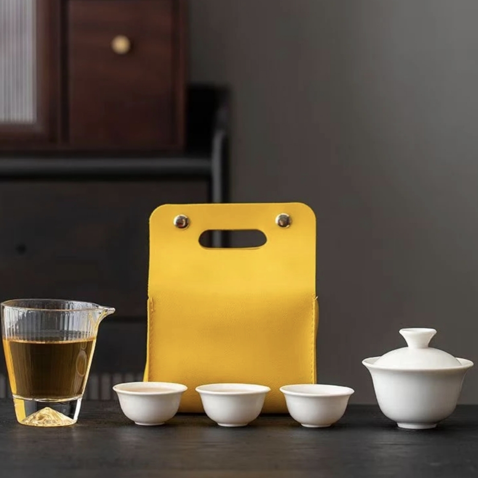 KK0523-白瓷纯色-旅行套