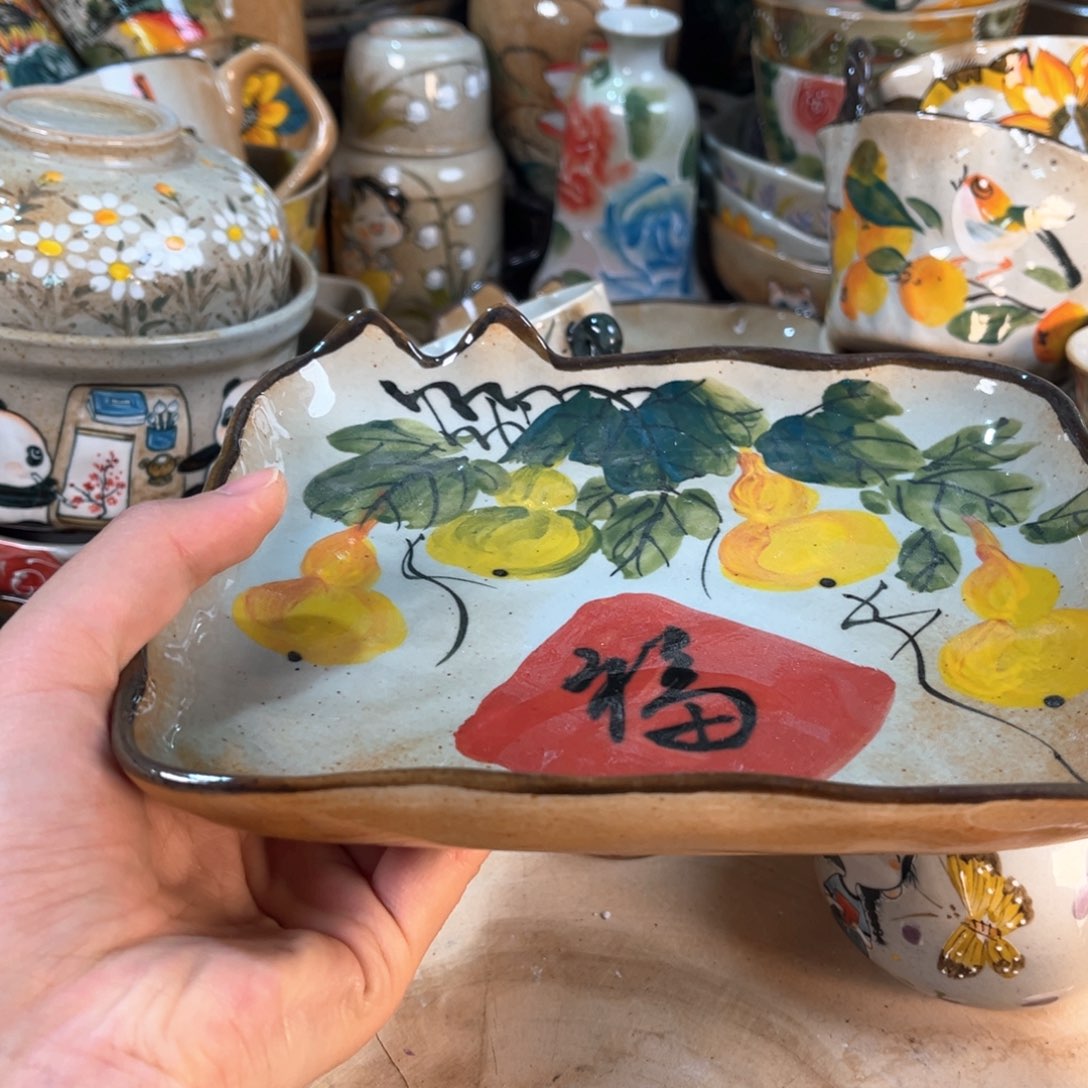 景德镇手工手绘杯