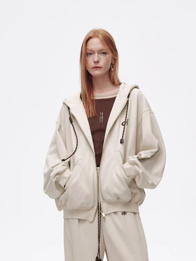 【景致】AVVENN 连帽休闲卫衣外套AL10110799