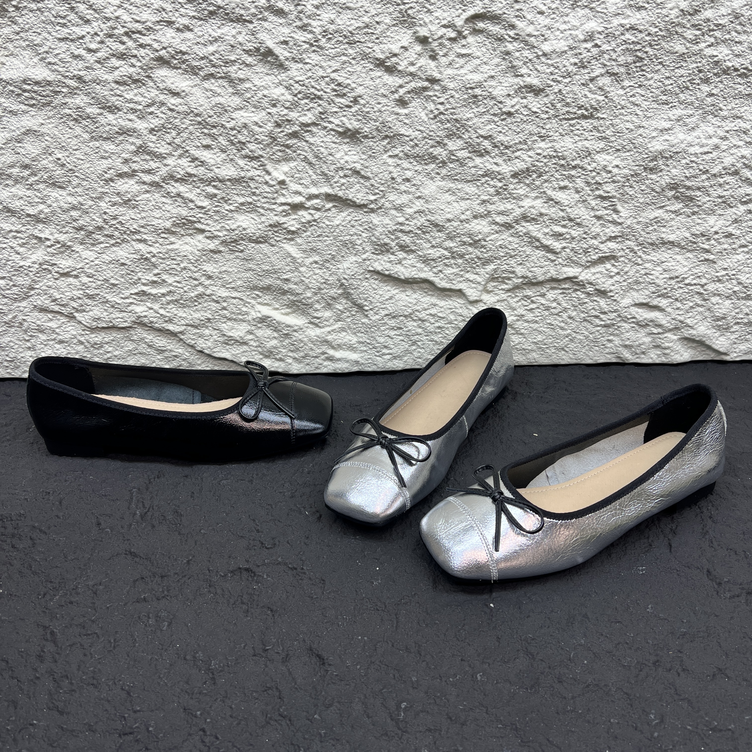 春季新款低跟舒适浅口单鞋女时尚女鞋软底百搭休闲鞋 Y 检 5502