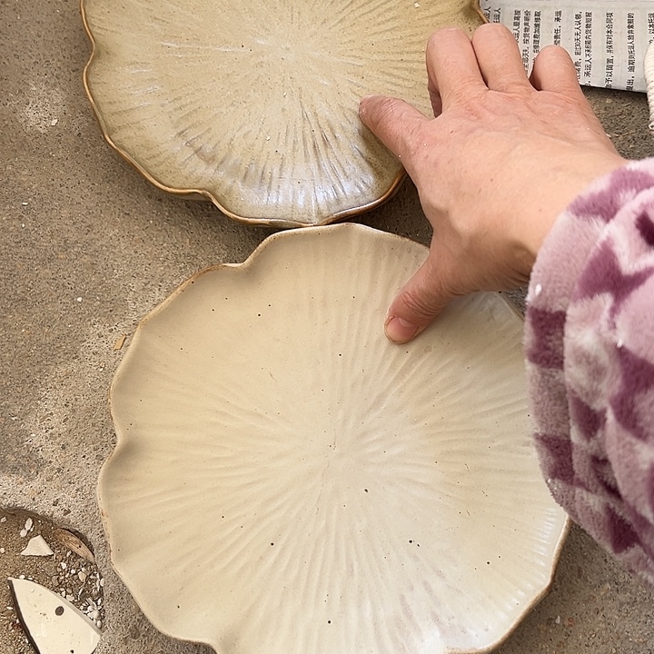 瓷片默认瑕疵商品花