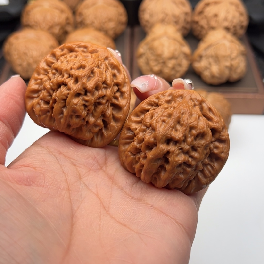 文玩核桃把件金公子44