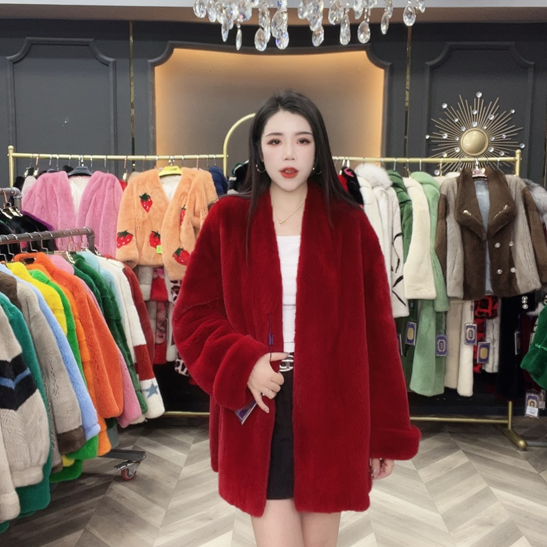 冬季新款时尚水貂