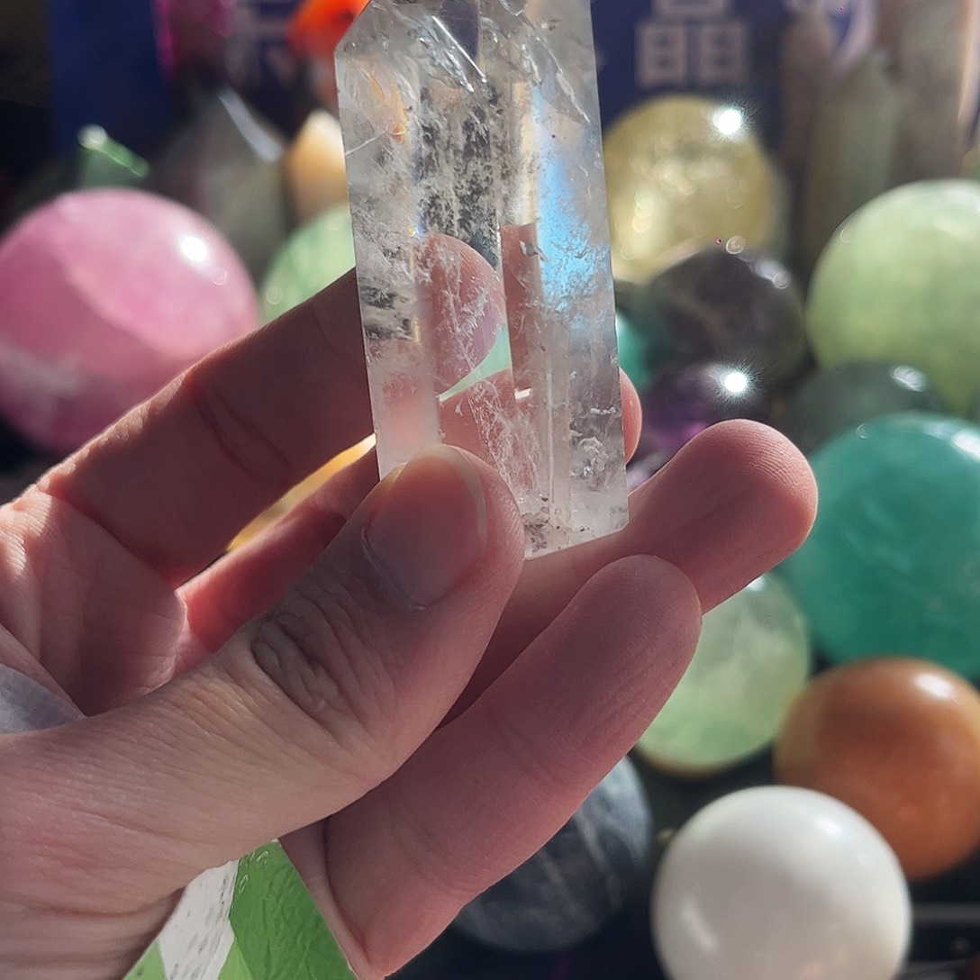 水晶天然水晶微瑕未镶嵌