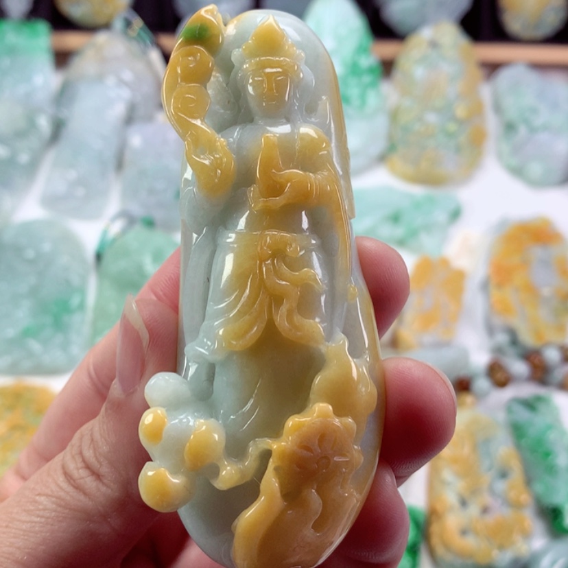 【闪购商品】翡翠吊坠(不含链)未镶嵌