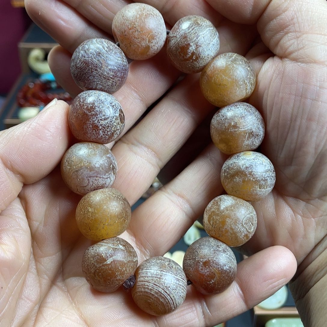 玛瑙/玉髓车挂未镶嵌木*水