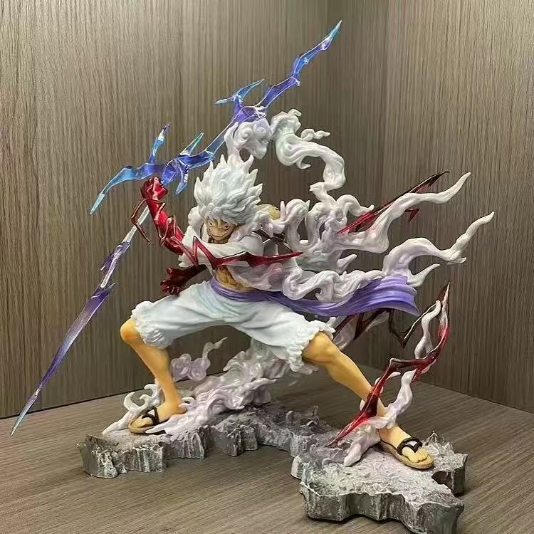  （现货）海贼王 闪电尼卡路飞 手办摆件 G