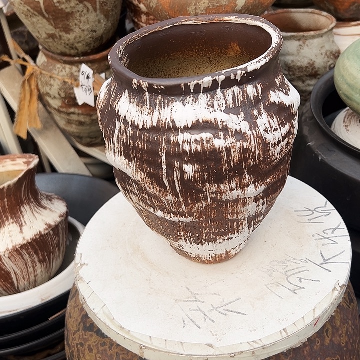 精品花盆栽适合盆栽适合口14高23