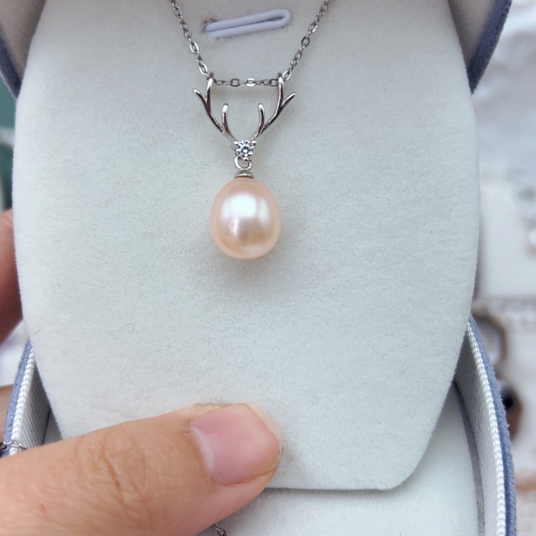 淡水珍珠珍珠银S925镶嵌