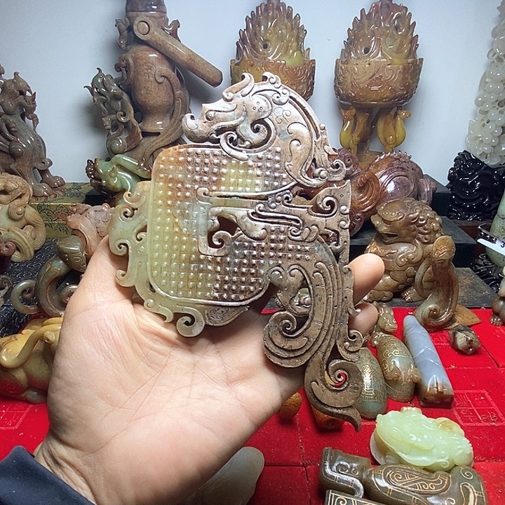 和田玉挂件未镶嵌