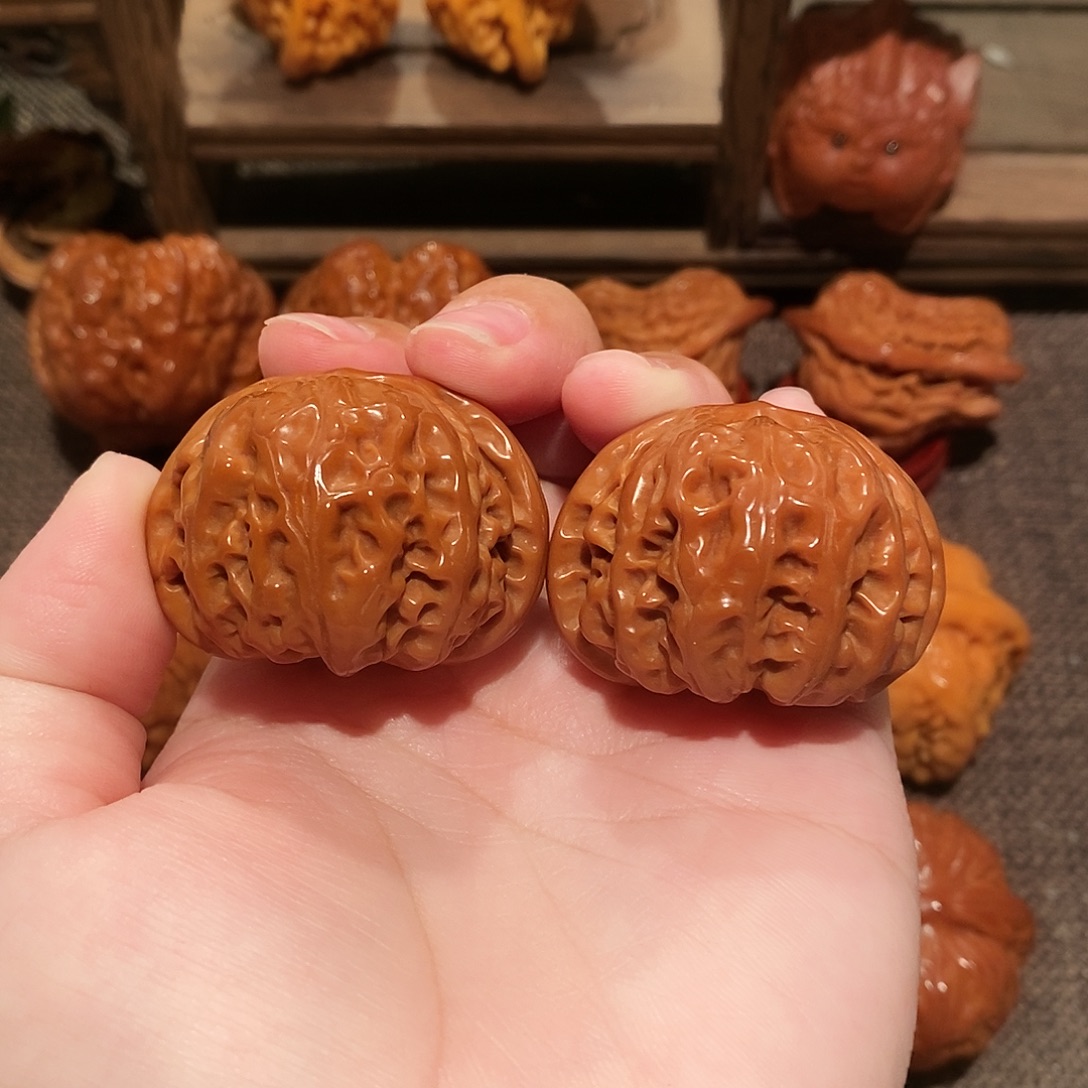 文玩核桃吊坠39宫灯0151