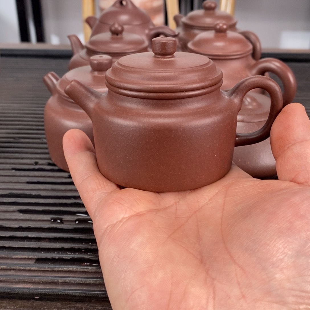 紫砂茶壶木****砚德中容量110毫升