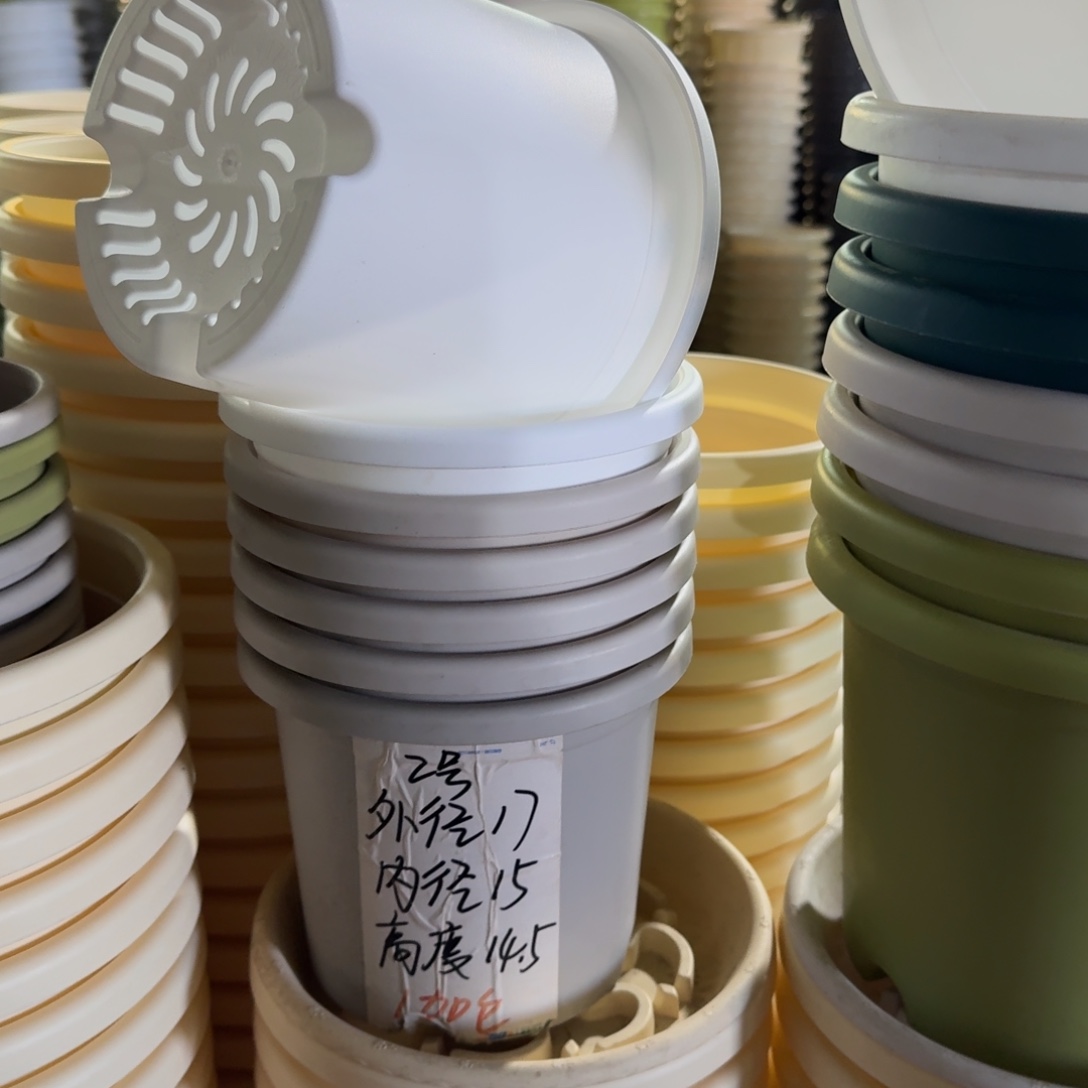 四季2#口径17无拖灰白6个