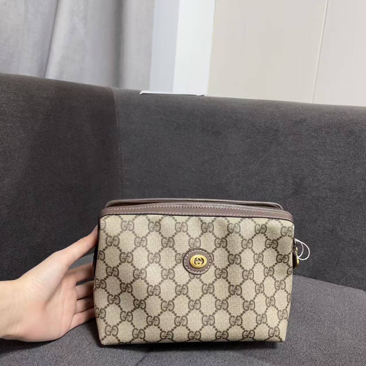 95新  95新 GUCCI/古驰 兔兔奢G专属/古驰手拿包/30038