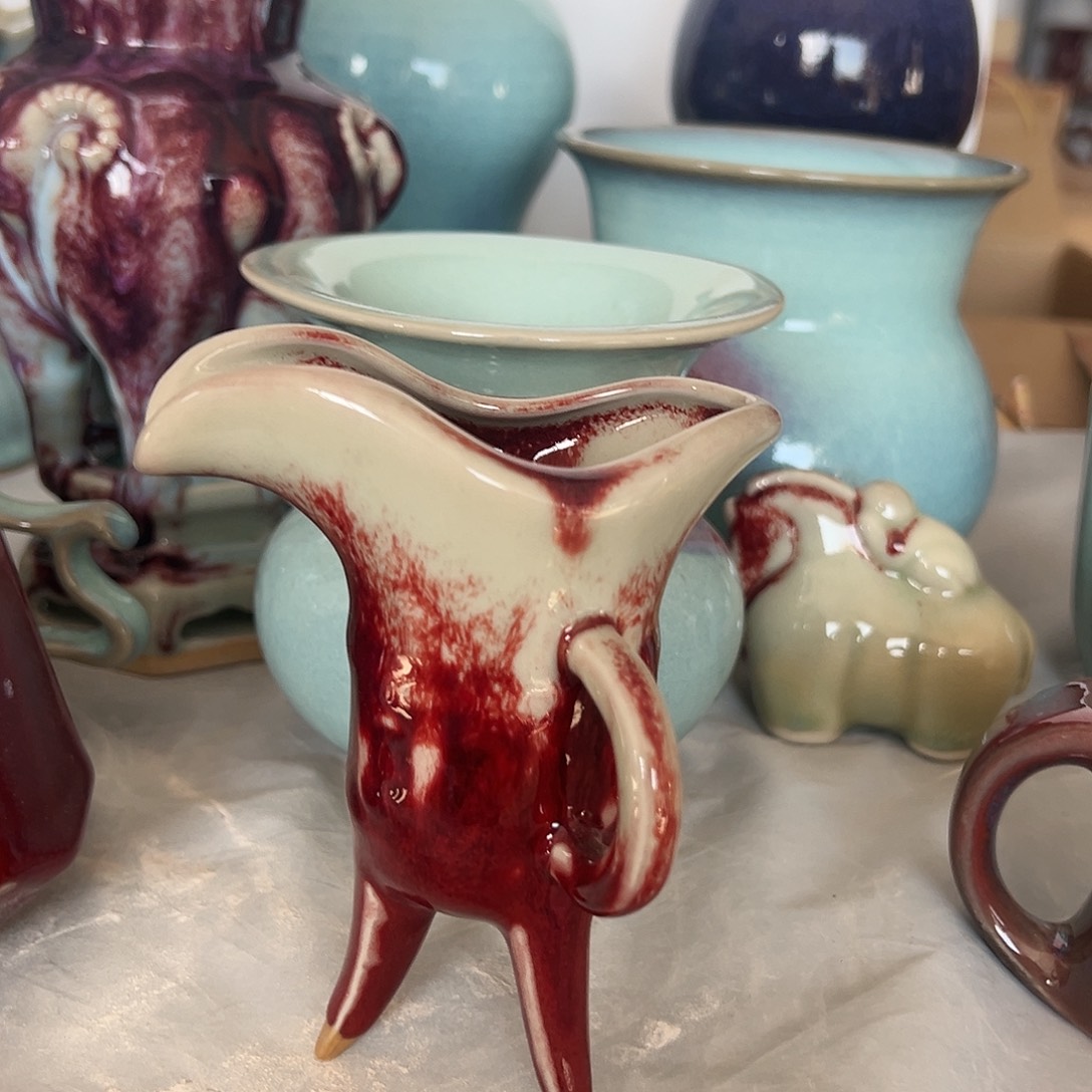 摆件郑家钧窑摆件