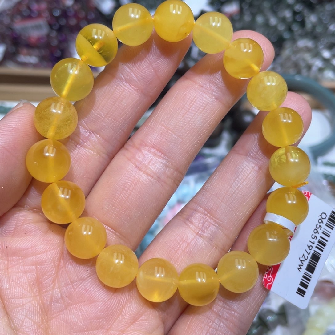 蜜蜡手链未镶嵌手串