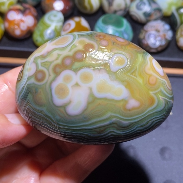 未镶嵌玛瑙/玉髓珠宝半成品6