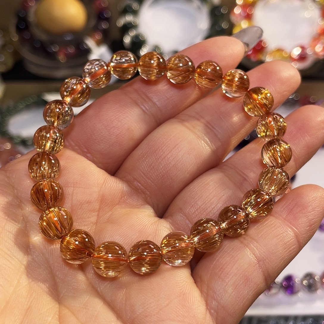 水晶手链未镶嵌大**天手链8.2