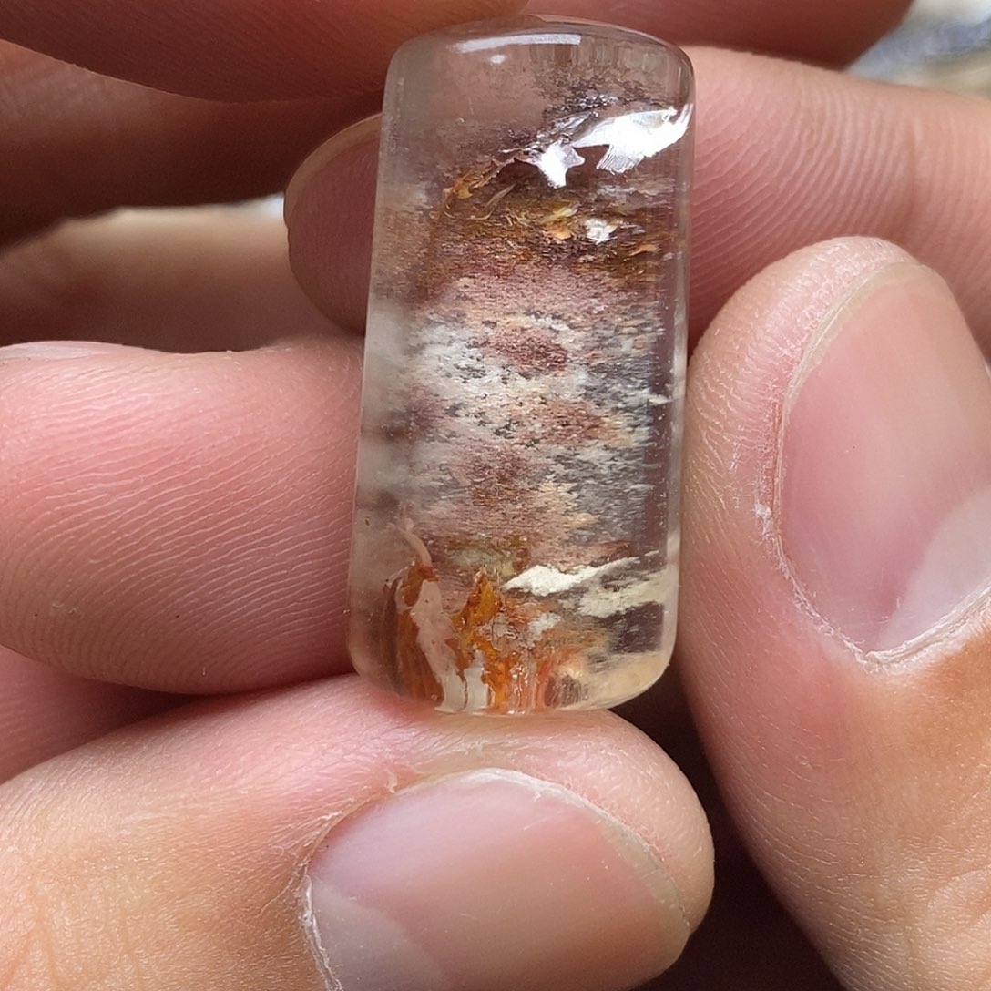 水晶未镶嵌珠宝半成品