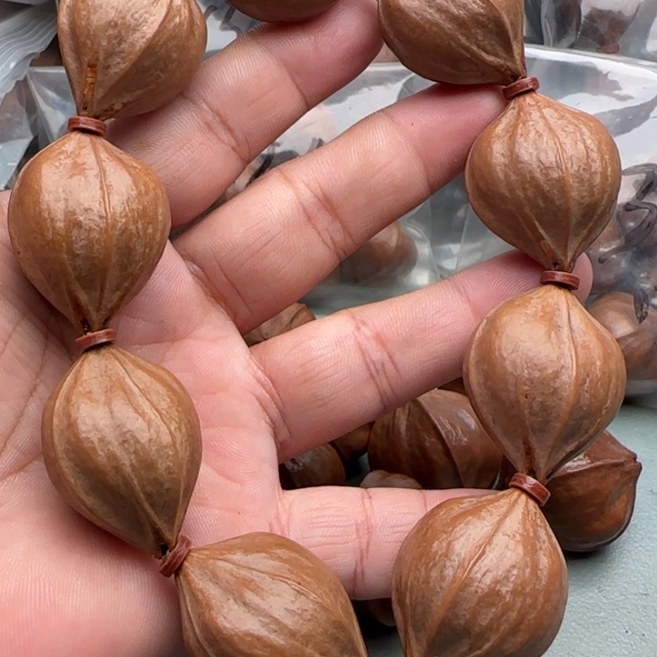 千***6手串橄榄核橄榄核原皮铁核四花