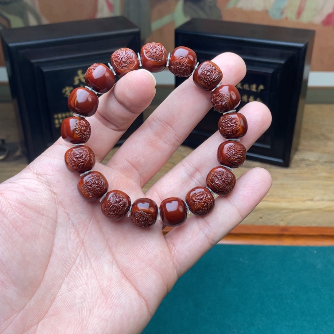 橄榄核吊坠老型钟馗表弟回血1.4