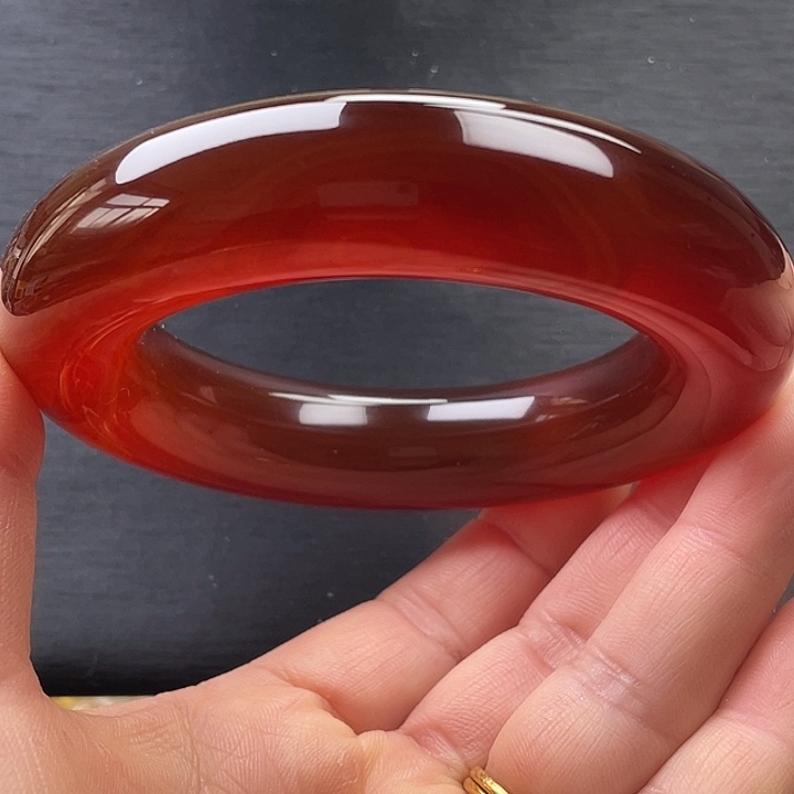 玛瑙/玉髓未镶嵌手镯58.8