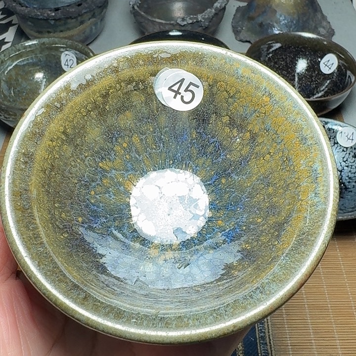 茶盏45 坚记茶盏摆件