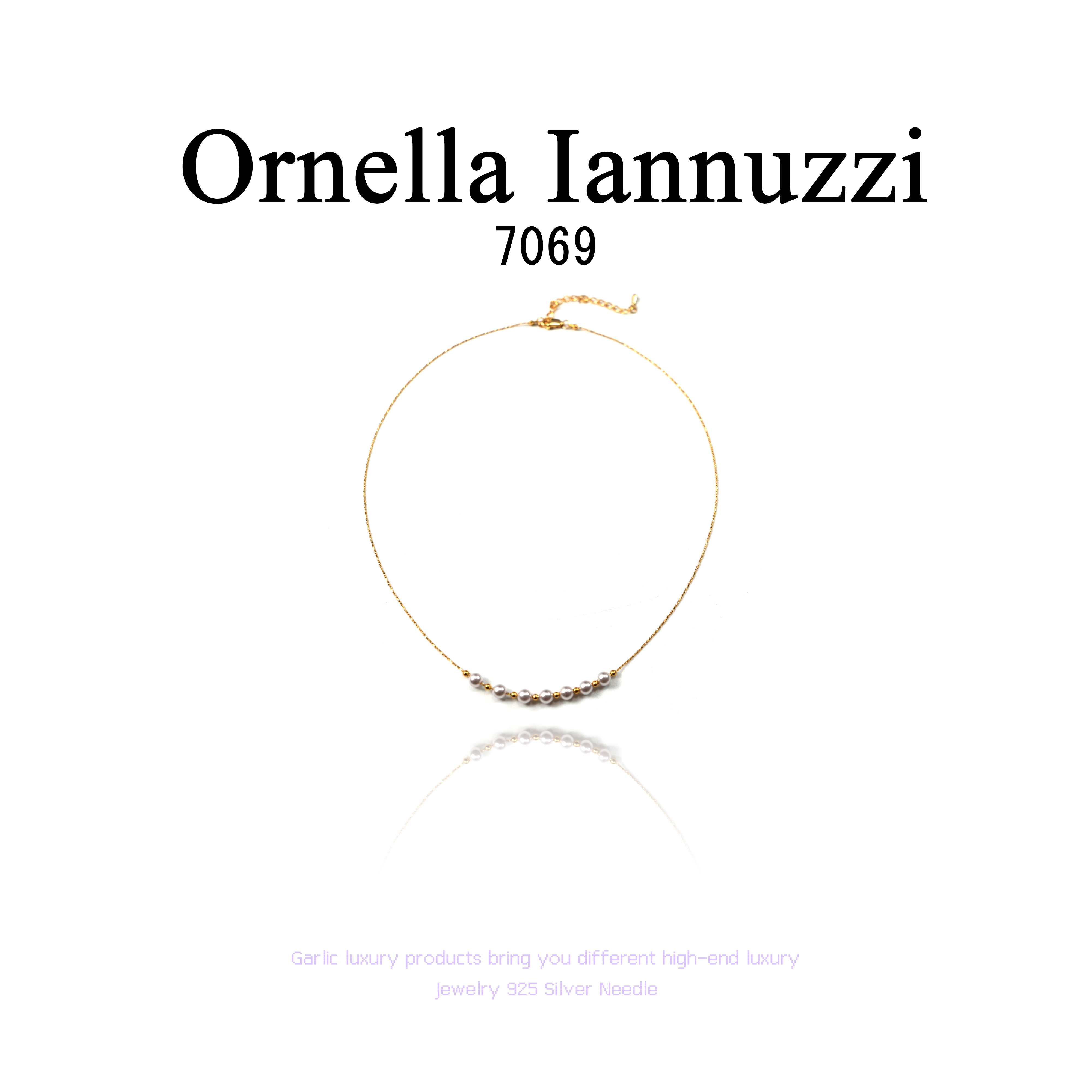 铜合金项链 Ornella Iannuzzi项链~7069（40+5cm）