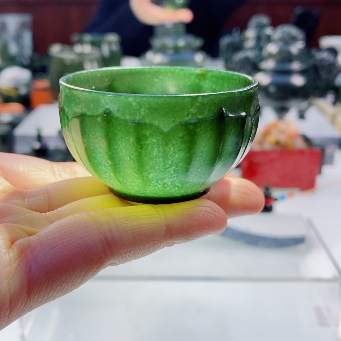 和田玉（青玉）摆件未镶嵌