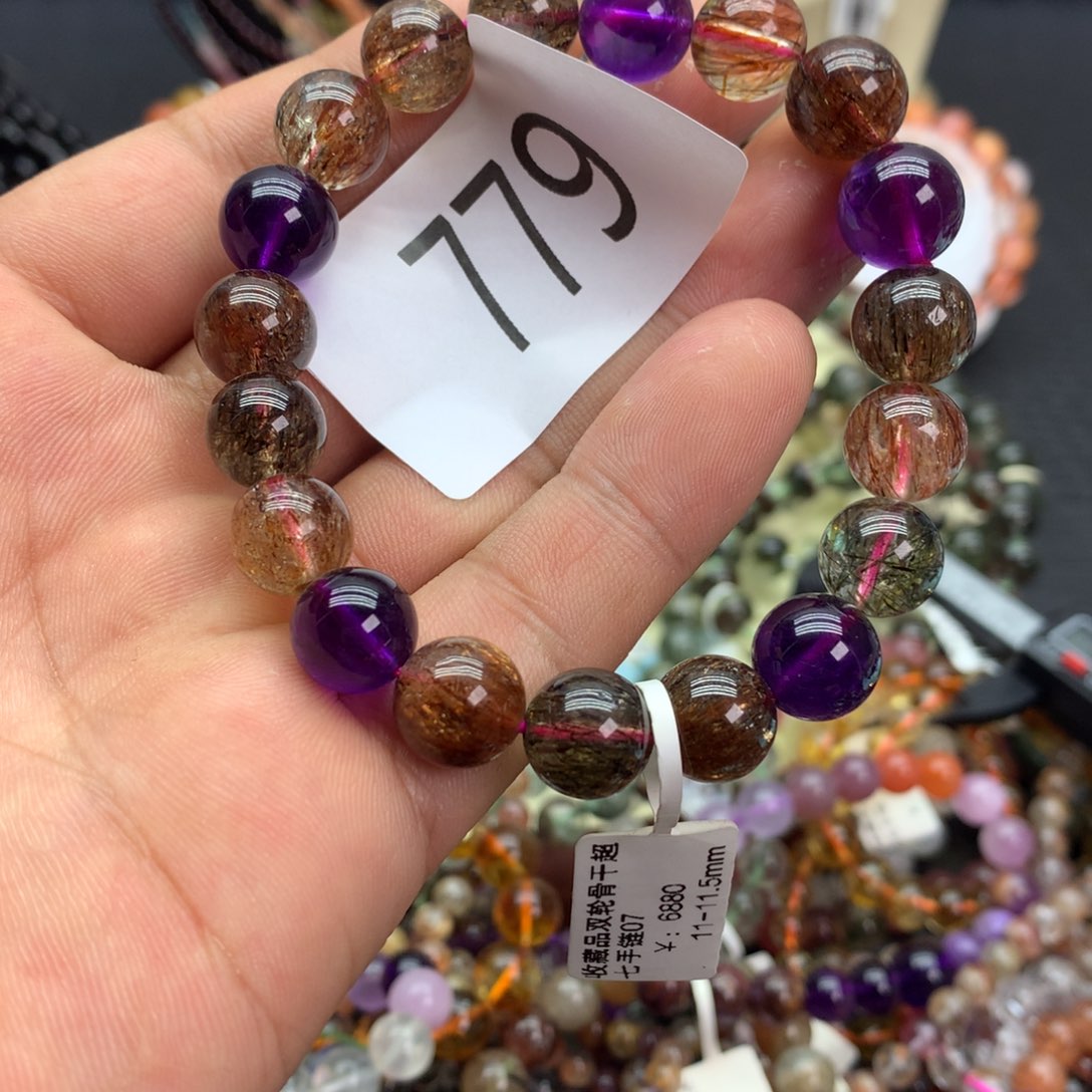 【闪购商品】水晶手绳未镶嵌邹**子手链