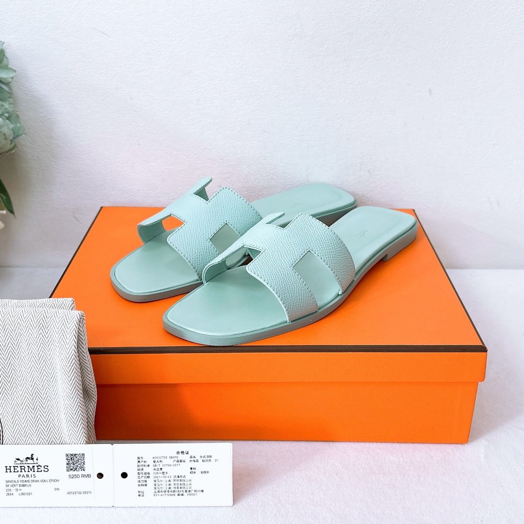 闲置/Hermes/爱马仕/拖鞋/37码/Xsps13049