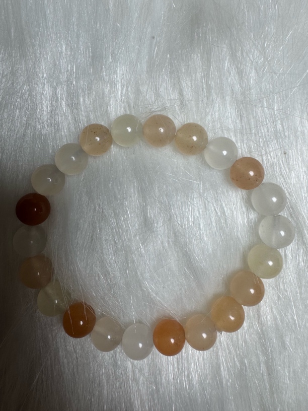 非金属珐琅手链 天然金丝玉单圈手链