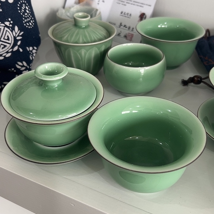 小米茶器龙泉青瓷