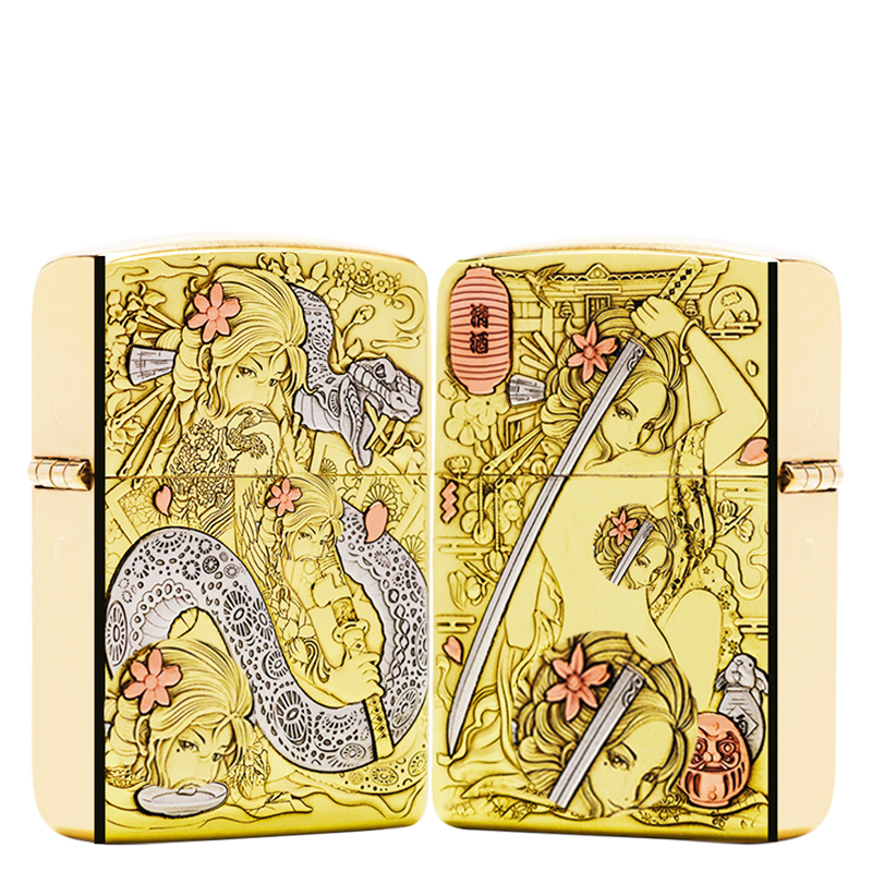 ZIPPO/之宝打火机1941B【军机蛇女刀魂】原装正品煤油机DYJ1