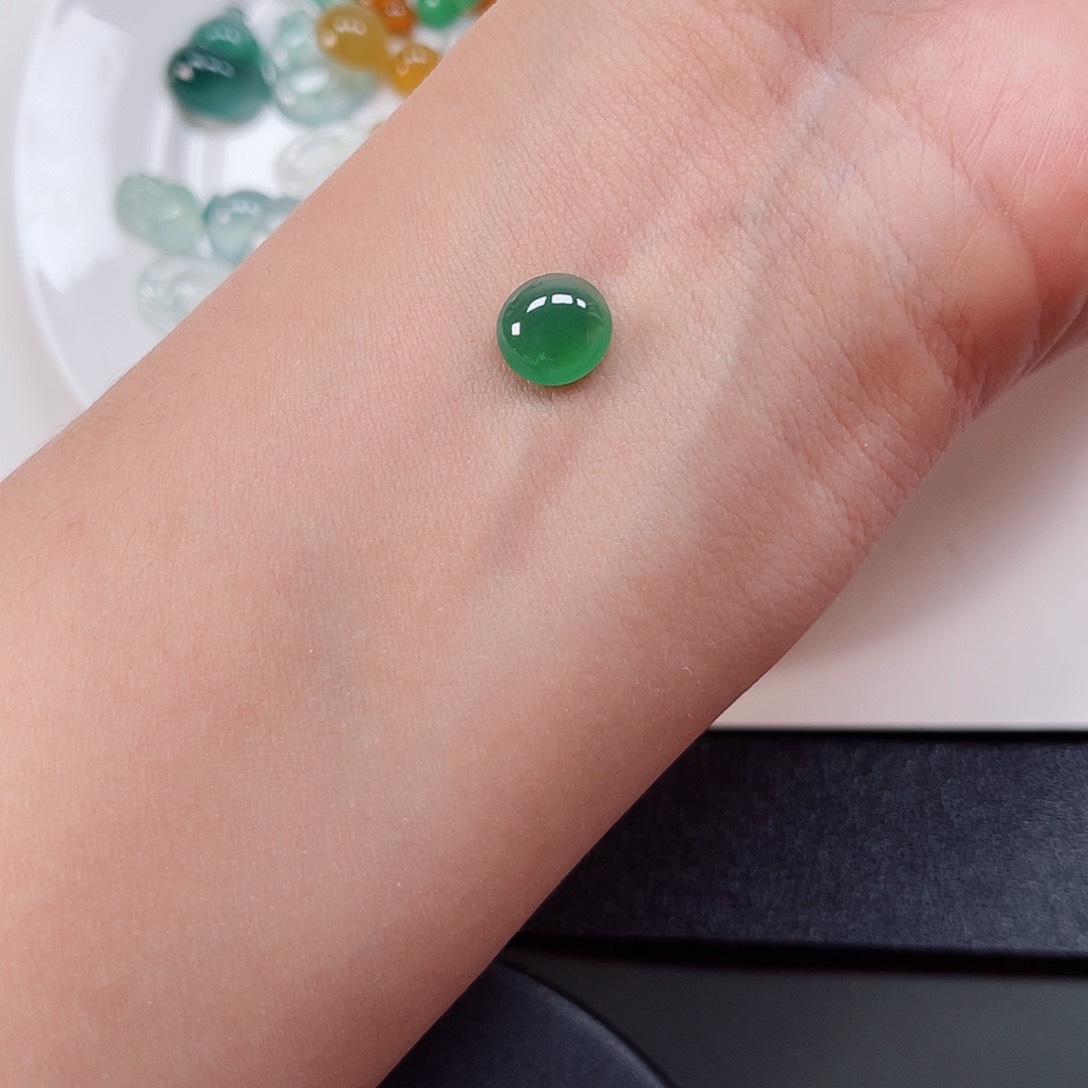 翡翠裸石纯天然A货缅甸翡翠