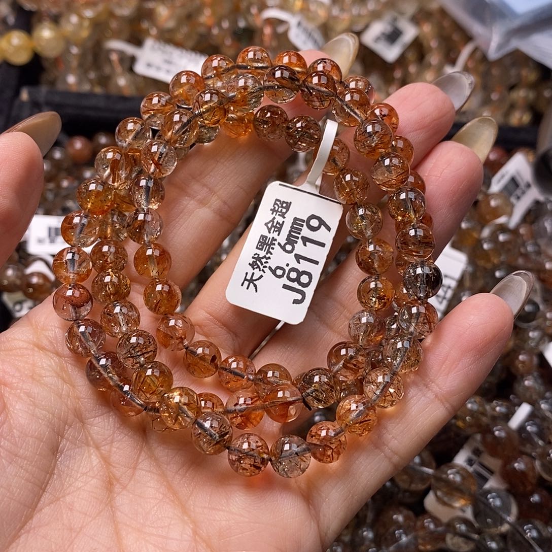 水晶未镶嵌手链水