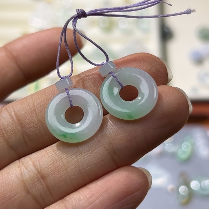 翡翠未镶嵌颈饰甜甜圈03