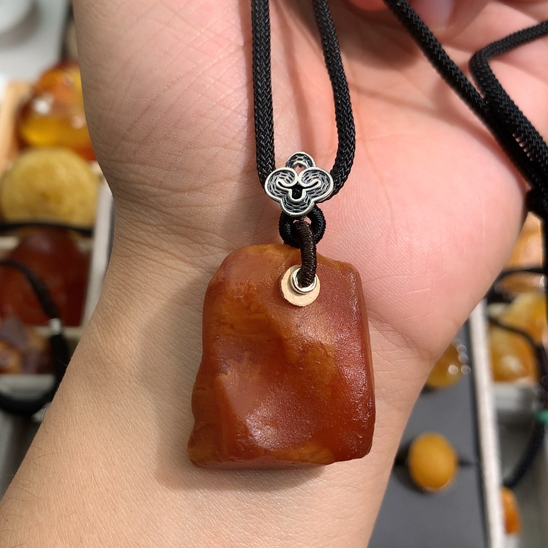 蜜蜡裸石未镶嵌你