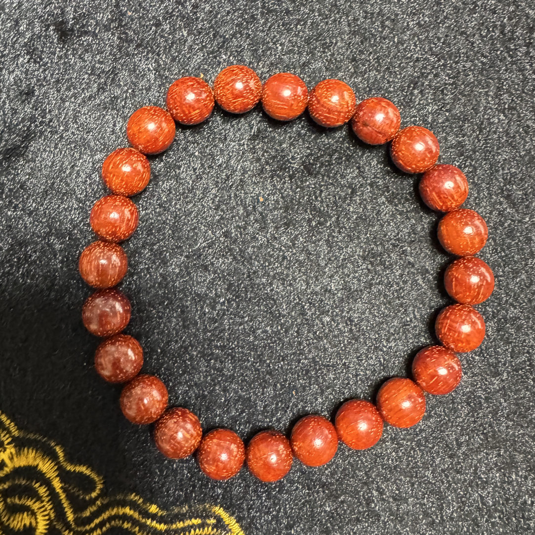 檀香紫檀0.8手串#213