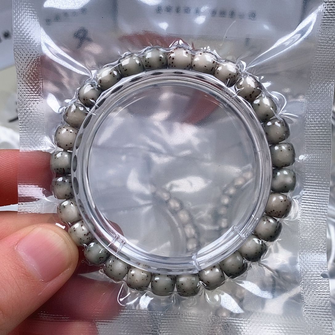 星月菩提手串石玉料